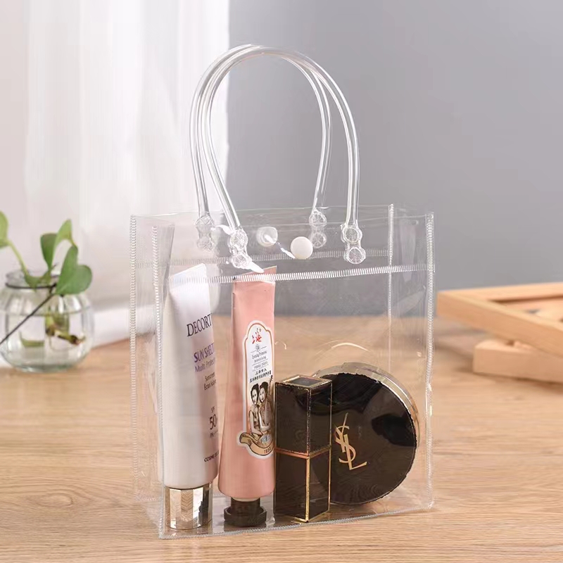 Small Transparent PVC Hanger Bag For Small Gift Packaging