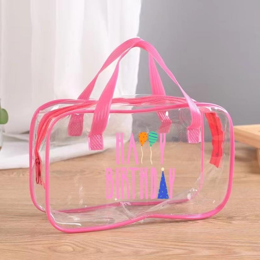 Beautiful Customized PVC Cosmetics Packaging Bag